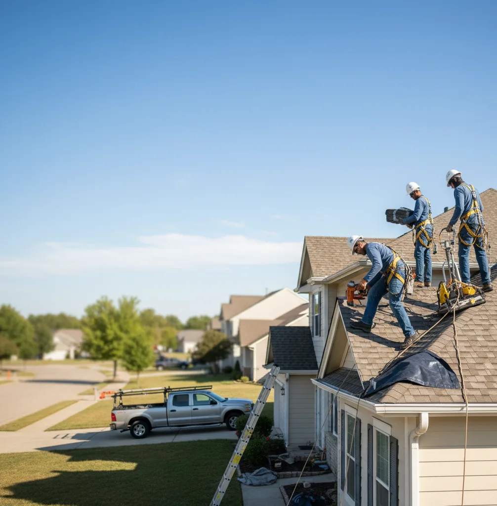 Roof Repair in Mendenhall